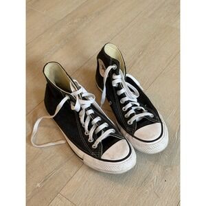 Converse Chuck Taylor All Star High Top Black Sneakers M9160 Mens 6.5 Womens 8.5